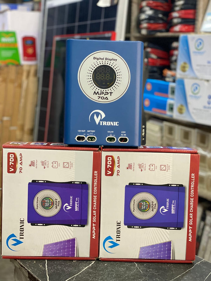 Vtronic 70A Mppt Charge Controller ( Simple )